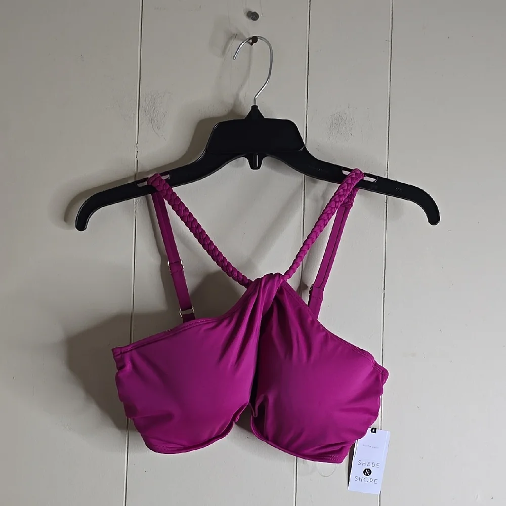 Women's Balconette Underwire Bikini Top Shade & Shore 36C - Picture 2 of 7